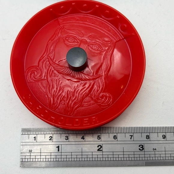 Set of 4 vintage plastic  playing card holders with original box - Picture 8 of 11